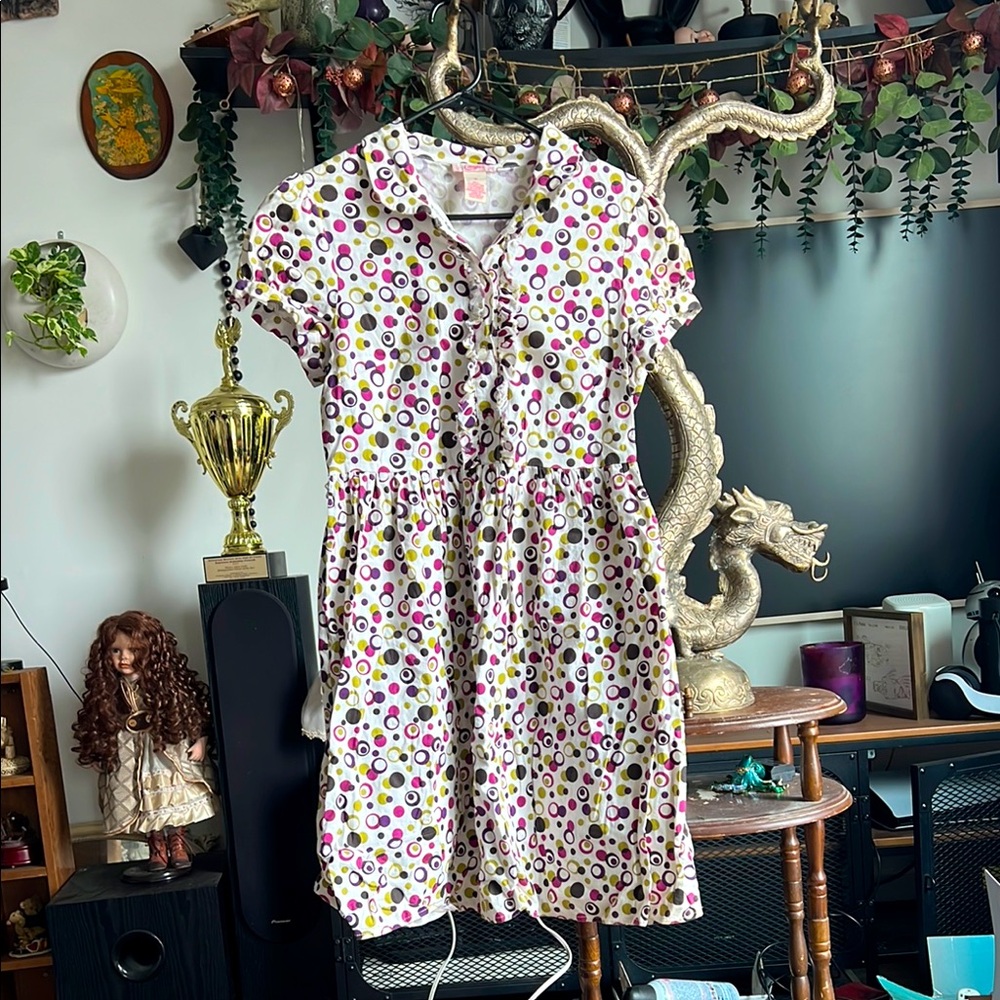 Candie's Multicolor Spotted Dress
